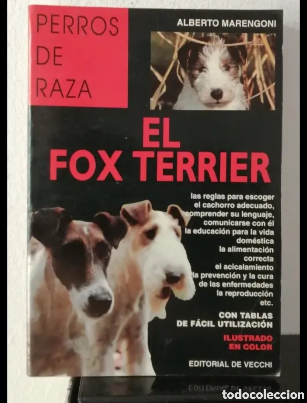 Libros de segunda mano: El Fox Terrier. Alberto Marangoni. Editorial De Vecchi - Foto 1