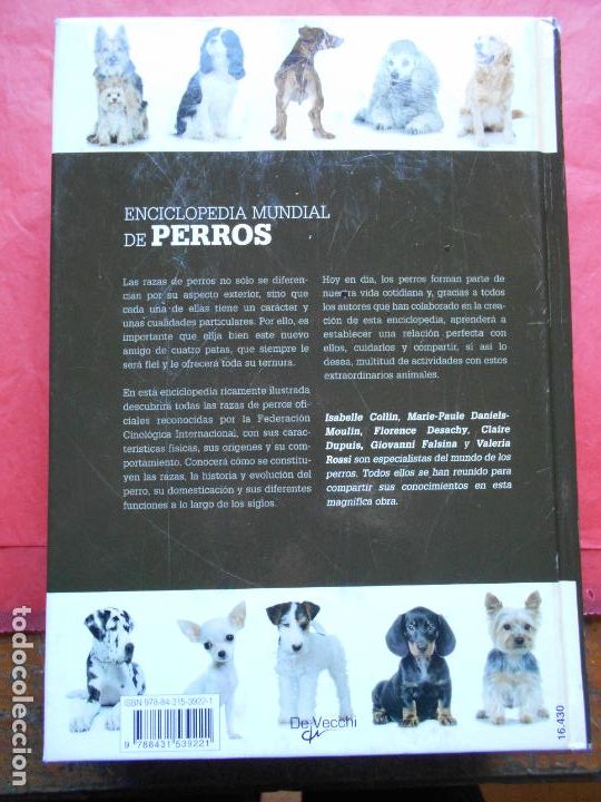 Libros de segunda mano: Enciclopedia mundial de perros 331 razas - Foto 2
