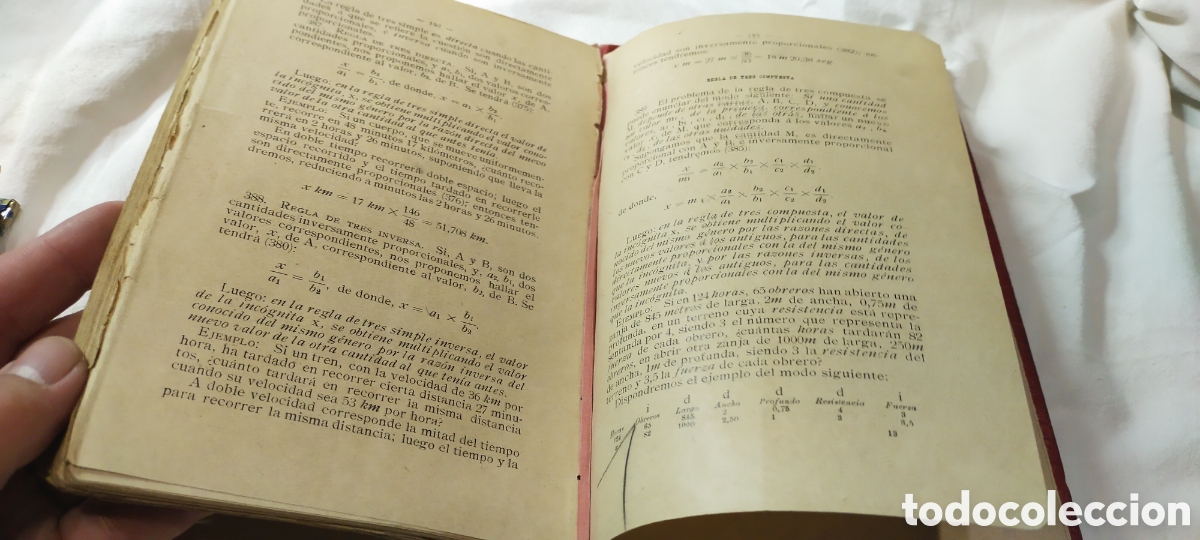 Libros de segunda mano de ciencias: Curso de aritm&eacute;tica. Salamanca 1906 - Foto 4