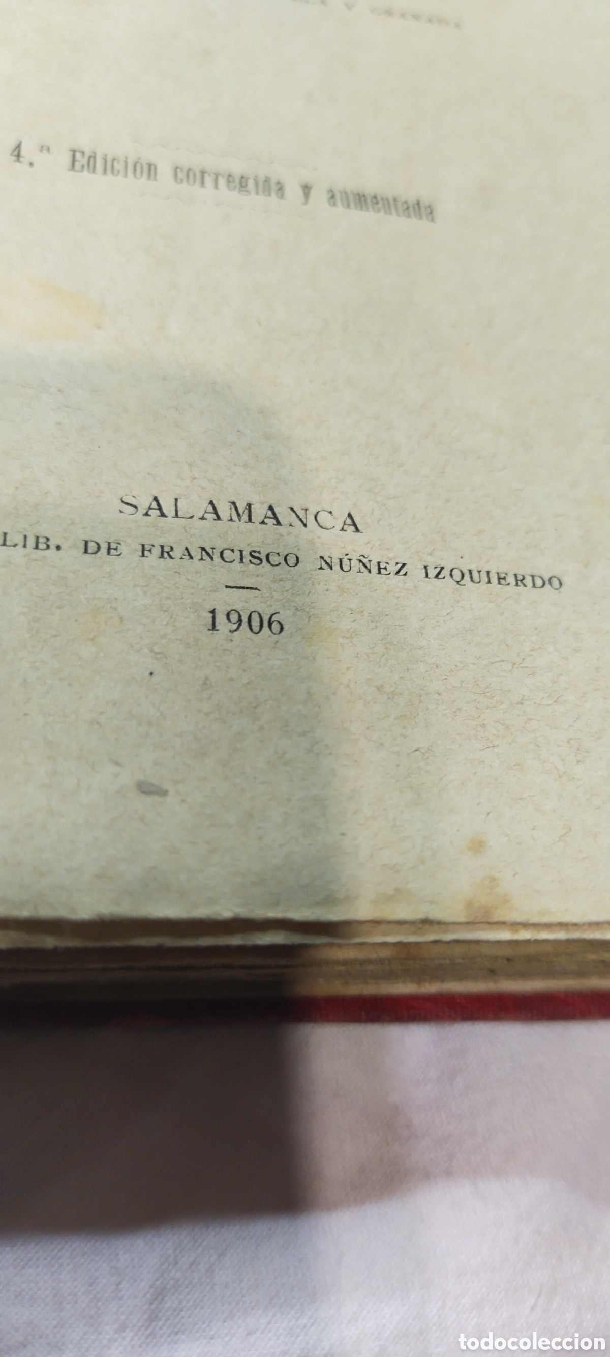 Libros de segunda mano de ciencias: Curso de aritm&eacute;tica. Salamanca 1906 - Foto 7