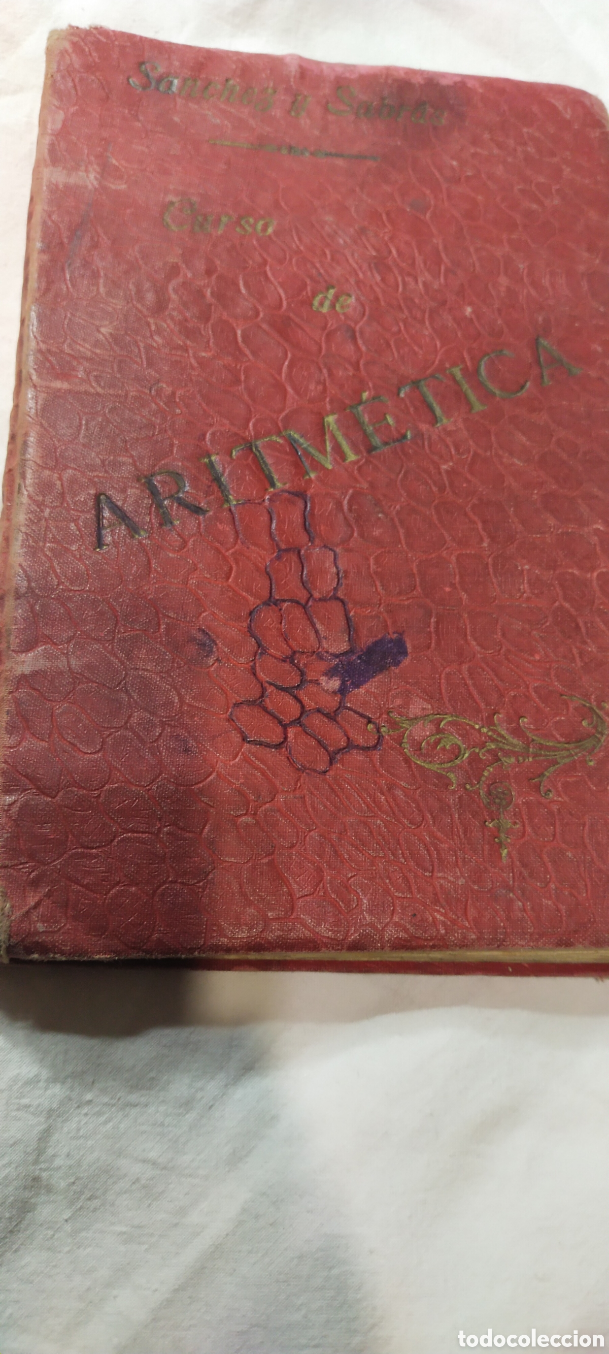 Libros de segunda mano de ciencias: Curso de aritm&eacute;tica. Salamanca 1906 - Foto 1