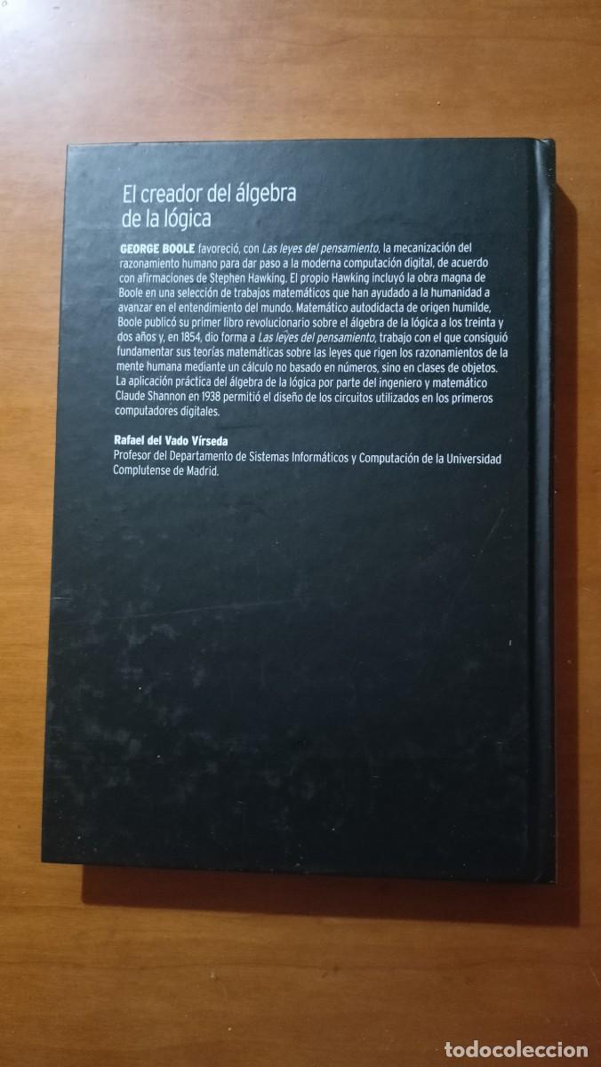 Libros de segunda mano de ciencias: Boole. El creador del &aacute;lgebra de la l&oacute;gica - Genios de las Matem&aacute;ticas - Foto 2