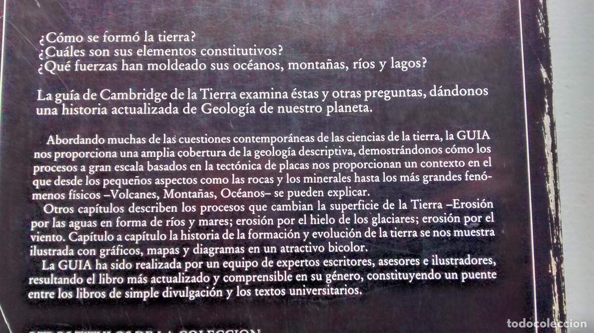 Libros de segunda mano: Gu&iacute;a Cambridge de la Tierra - David Lambert - Foto 3