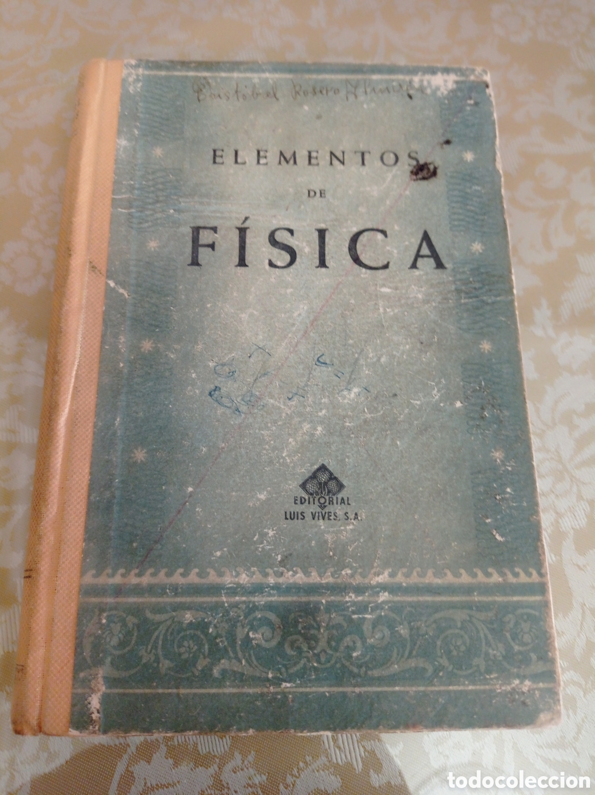 Libros de segunda mano de ciencias: ELEMENTOS DE F&Iacute;SICA,LUIS VIVES, - Foto 1