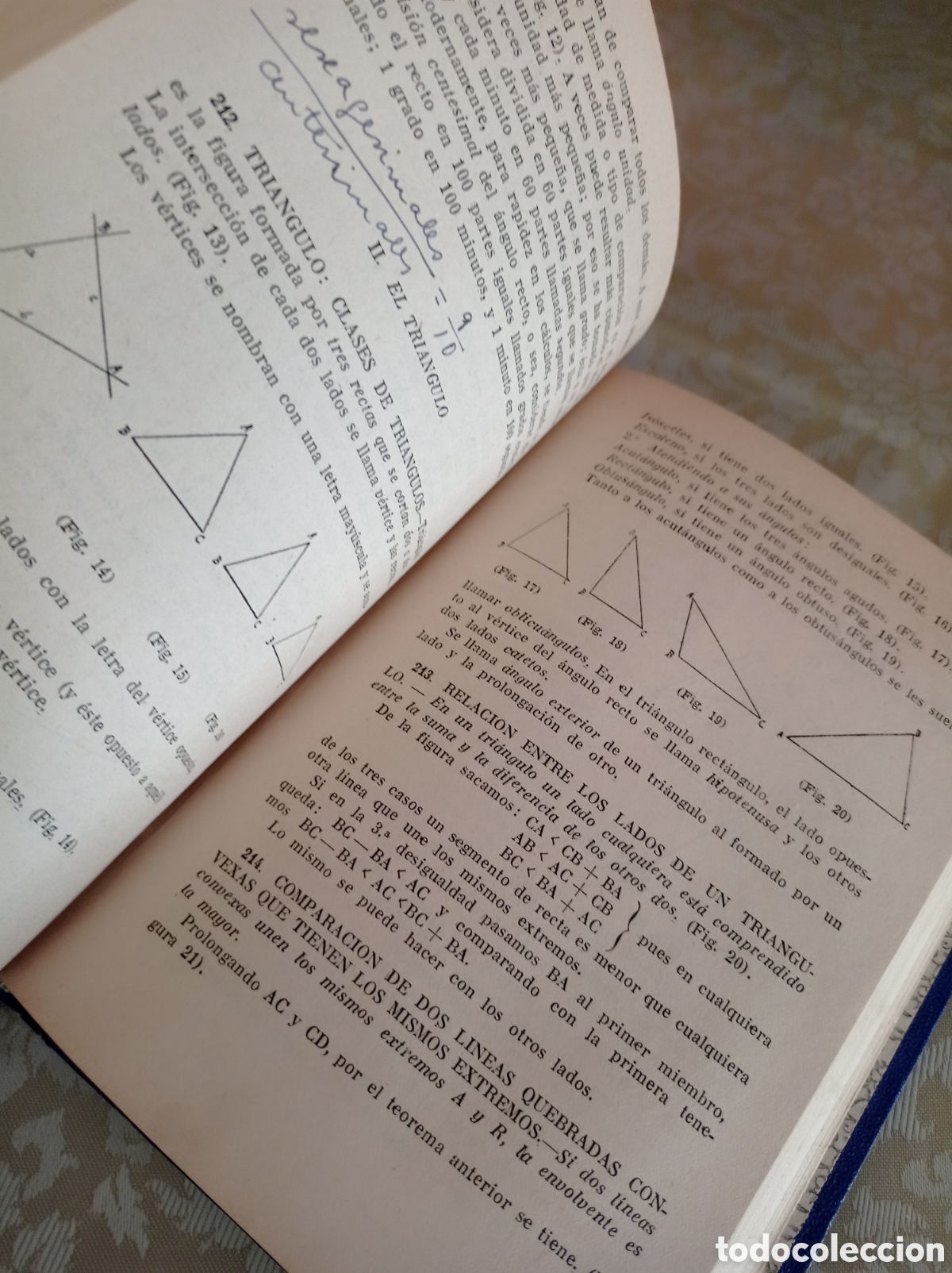 Libros de segunda mano de ciencias: COMPENDIO DE MATEMATICAS,A&Ntilde;O 1950,PREPARACION AL EXAMEN DE ESTADO. - Foto 2
