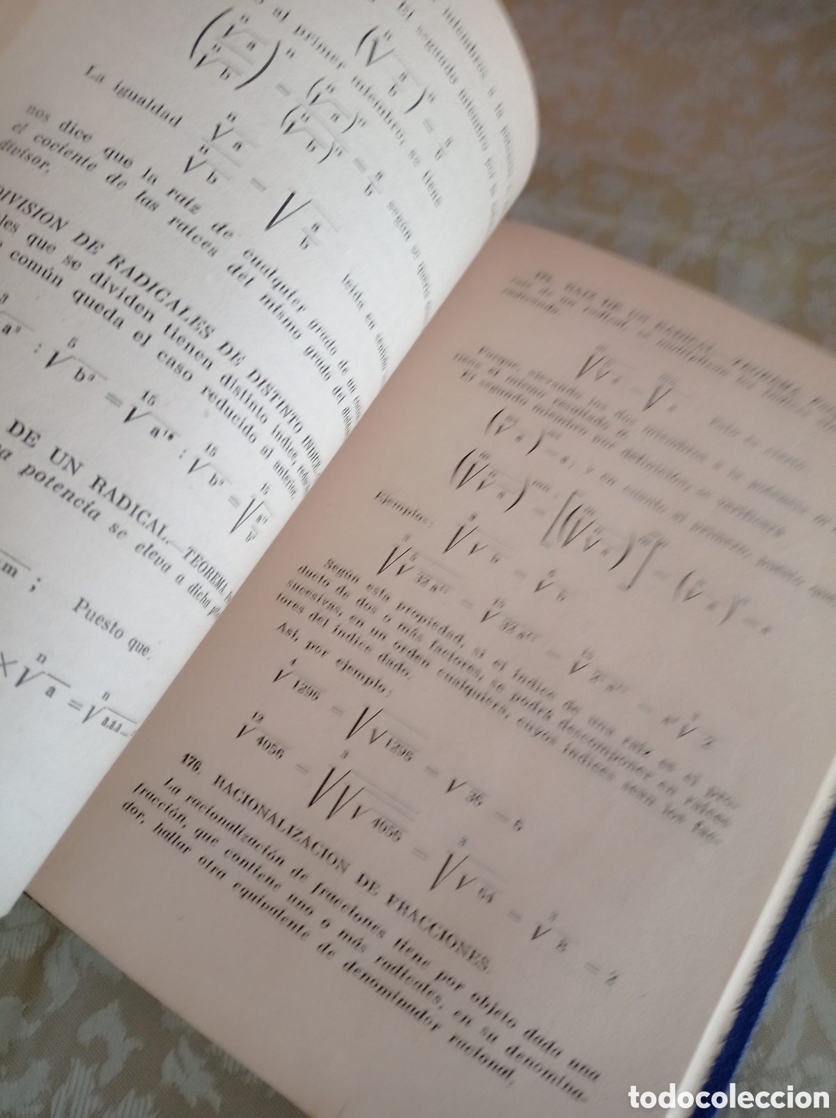 Libros de segunda mano de ciencias: COMPENDIO DE MATEMATICAS,A&Ntilde;O 1950,PREPARACION AL EXAMEN DE ESTADO. - Foto 3
