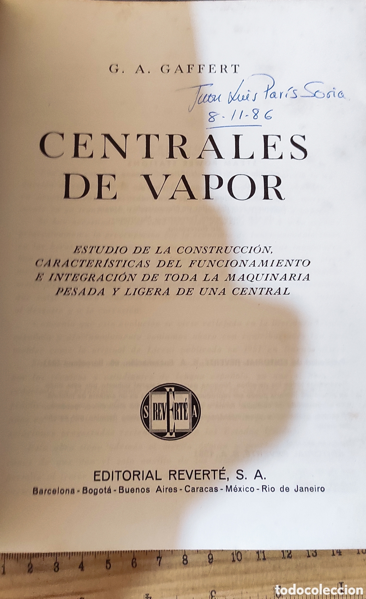 Libros de segunda mano de ciencias: Centrales de vapor. G.A.Gaffert. Ed Revert&eacute; 1981 - Foto 4