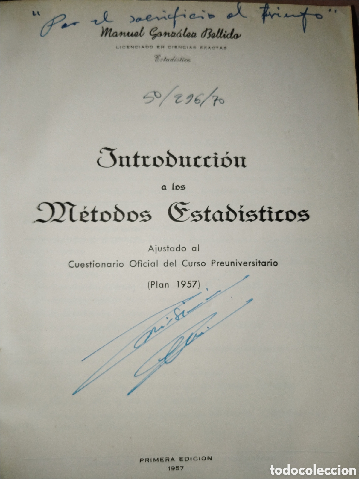 Libros de segunda mano de ciencias: Tres antiguos libros de matem&aacute;ticas en dos tomos. Rey pastor - Foto 3