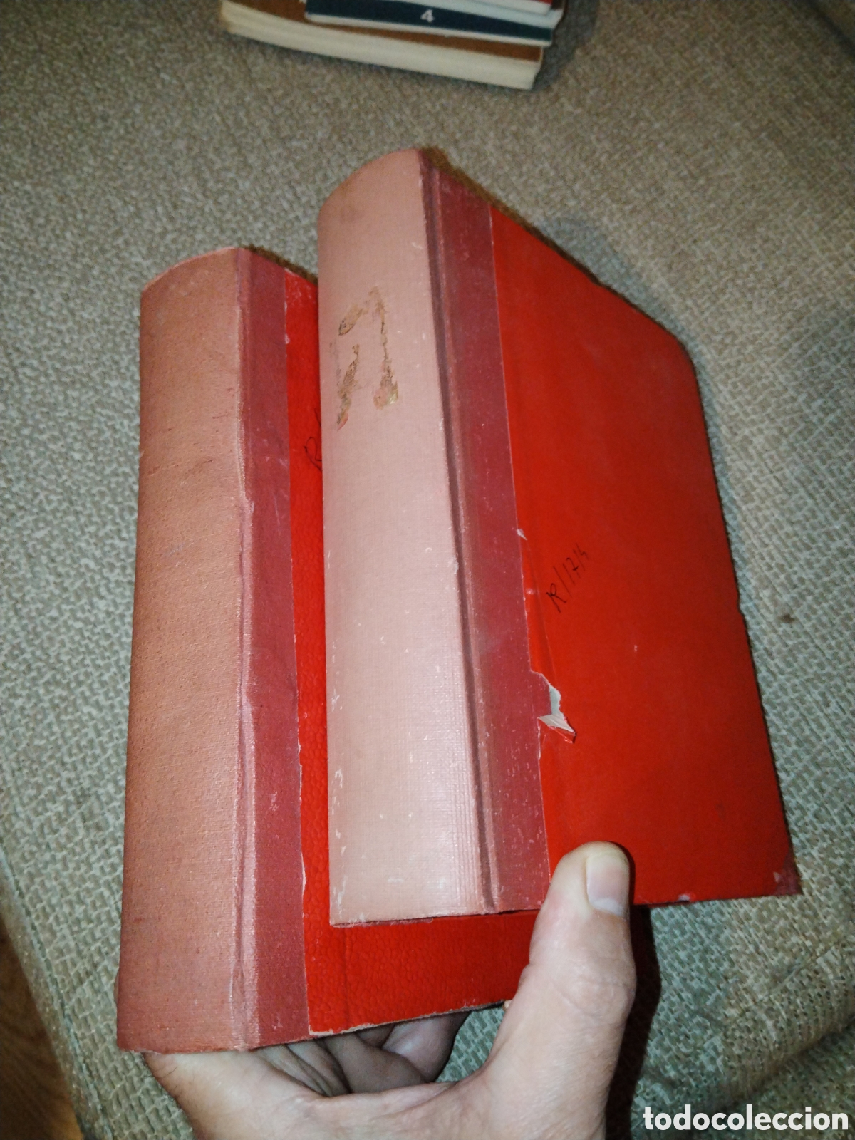 Libros de segunda mano de ciencias: Tres antiguos libros de matem&aacute;ticas en dos tomos. Rey pastor - Foto 1