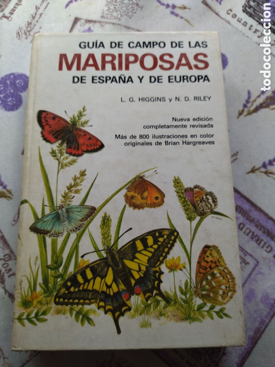 Libros de segunda mano: Guia de campo de las mariposas de Espa&ntilde;a y Europa - Foto 1