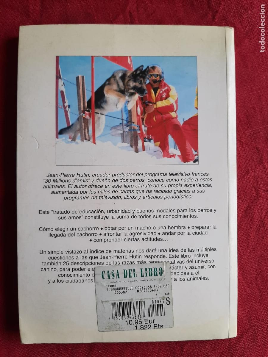 Libros de segunda mano: Educa a tu perro - Hutin, Jean-Pierre - Foto 2
