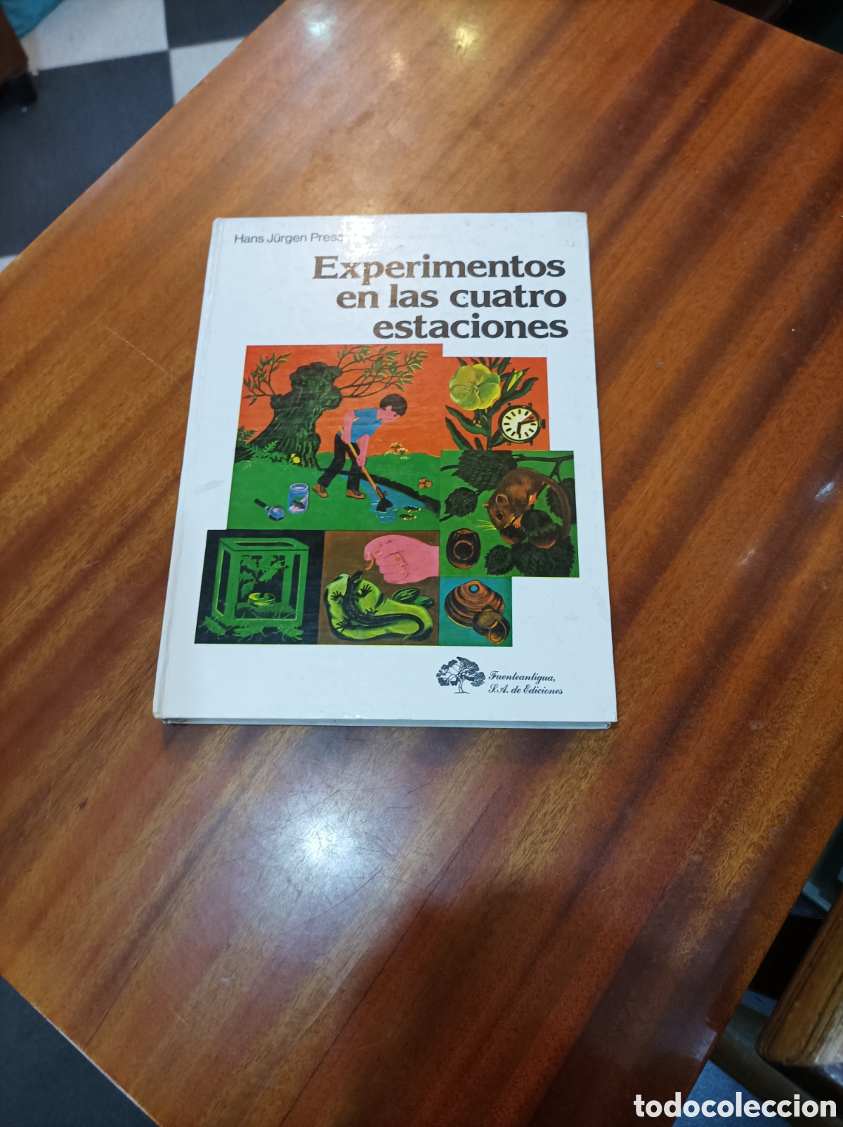 Second hand books: EXPERIMENTOS EN LAS CUATRO ESTACIONES.HANS JURGEN PRESS 1 EDICI&Oacute;N 1981