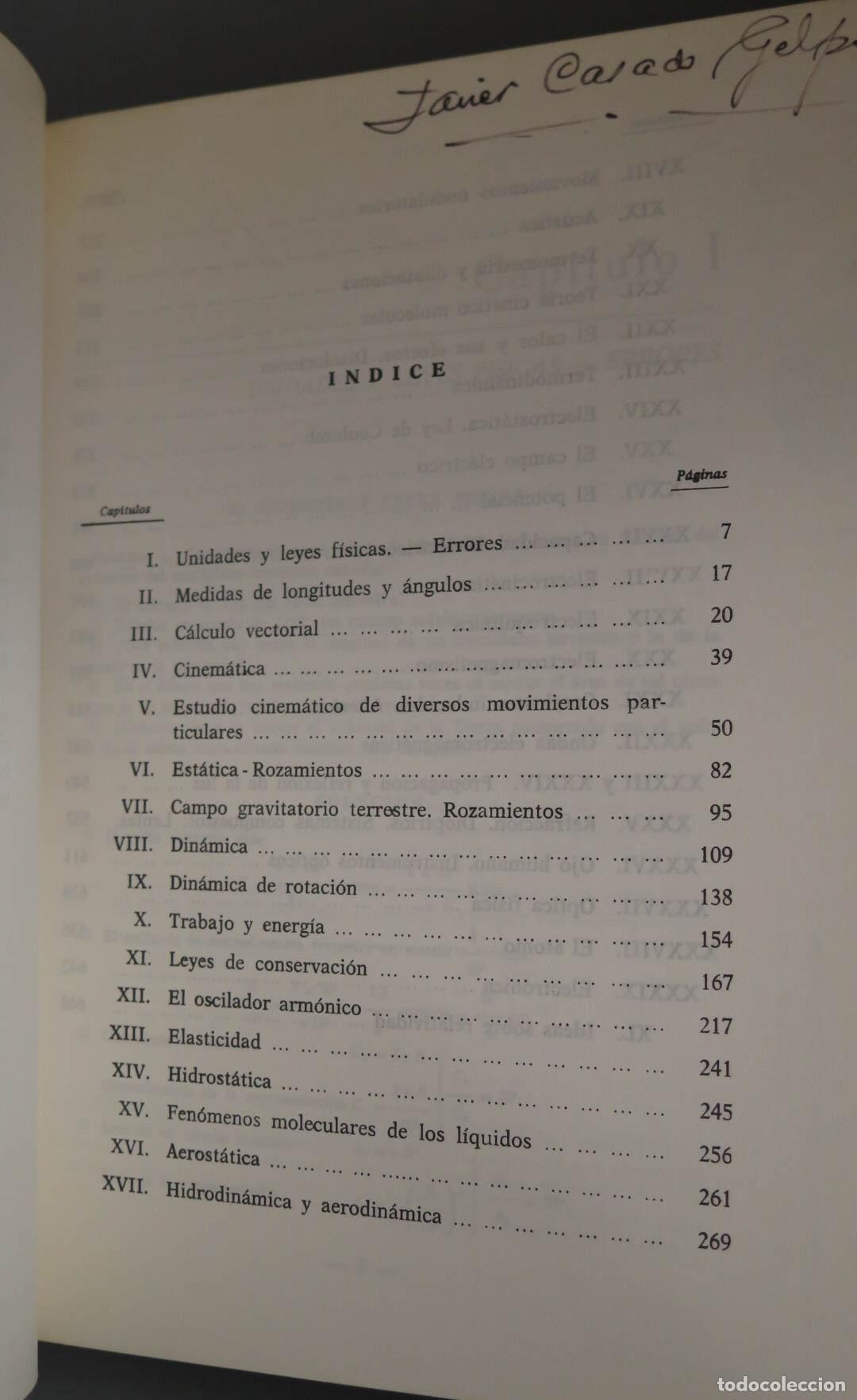Libros de segunda mano de ciencias: PROBLEMAS DE F&Igrave;SICA. BURBANO DE ERCILLA - Foto 2