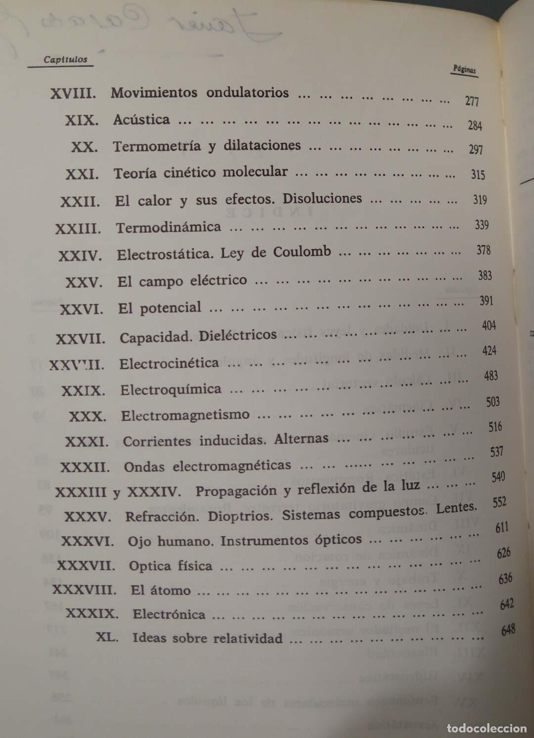 Libros de segunda mano de ciencias: PROBLEMAS DE F&Igrave;SICA. BURBANO DE ERCILLA - Foto 3