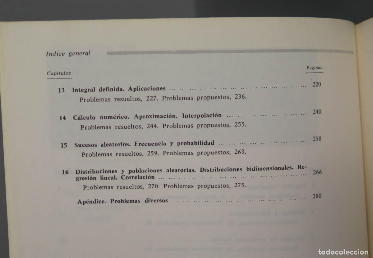 Libros de segunda mano de ciencias: Problemas de Matem&aacute;ticas I. Martinez Perdiguero - Foto 3