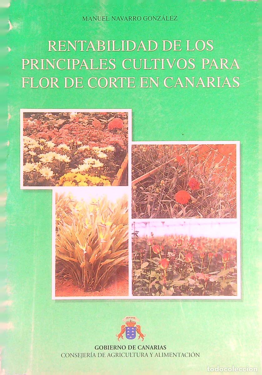 Second hand books: RENTABILIDAD DE LOS PRINCIPALES CULTIVOS PARA FLOR DE CORTE EN CANARIAS-MANUEL NAVARRO GLEZ-1994