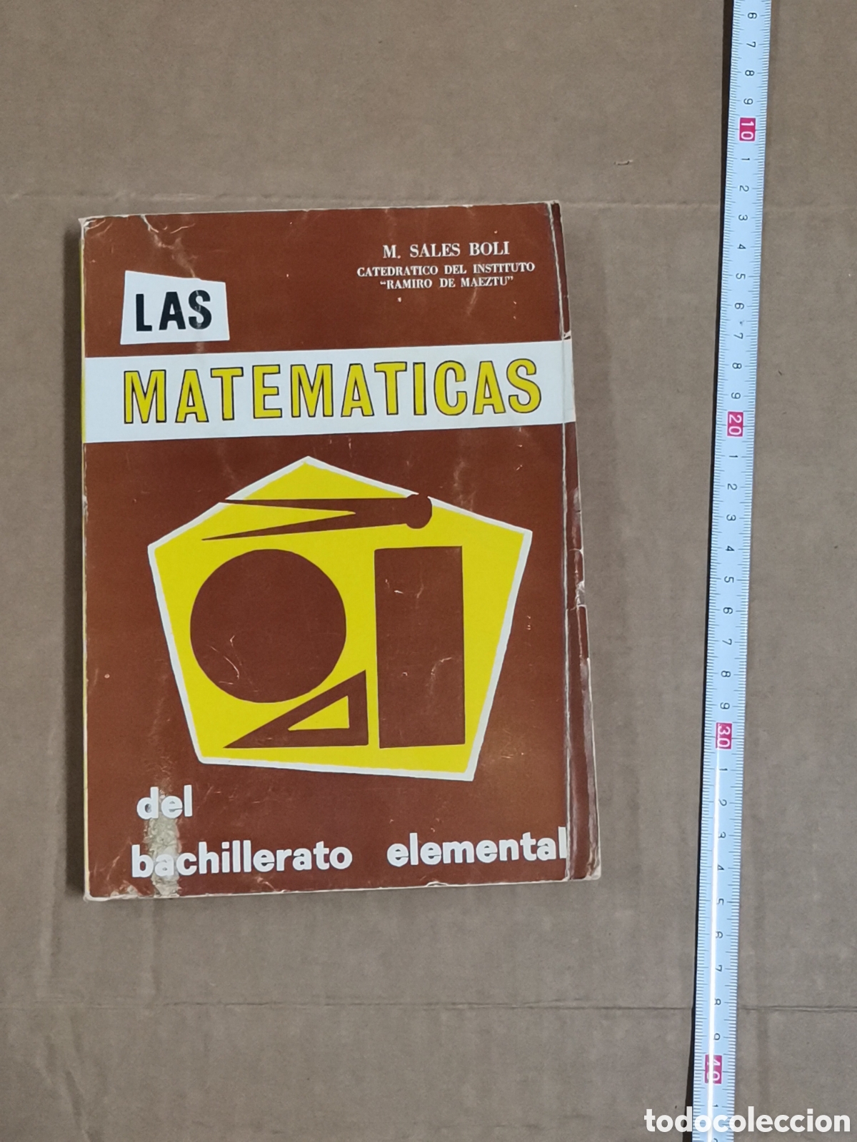 Libros de segunda mano de ciencias: Las matematicas del bachillerato elemental sales Boli 1963 - Foto 1