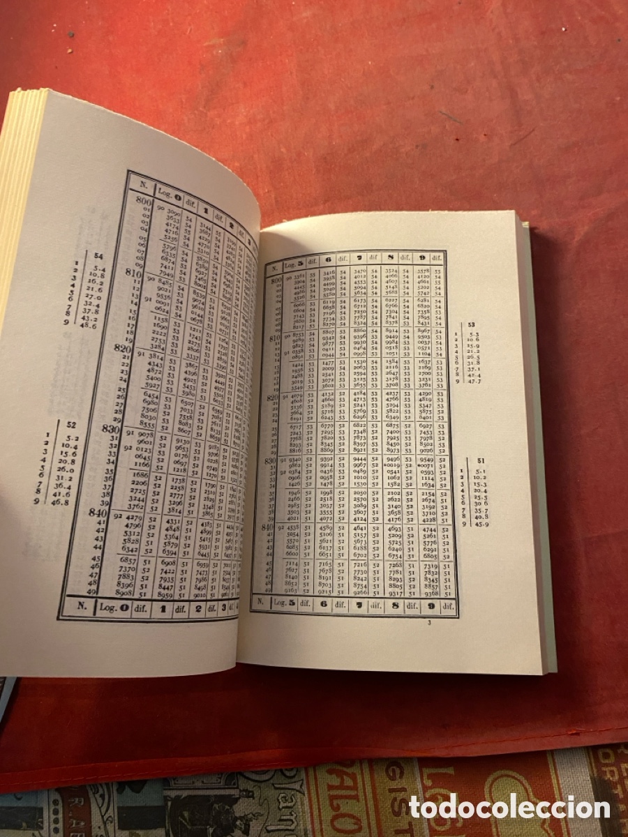 Libros de segunda mano de ciencias: LOGARITMOS VULGARES - Foto 3