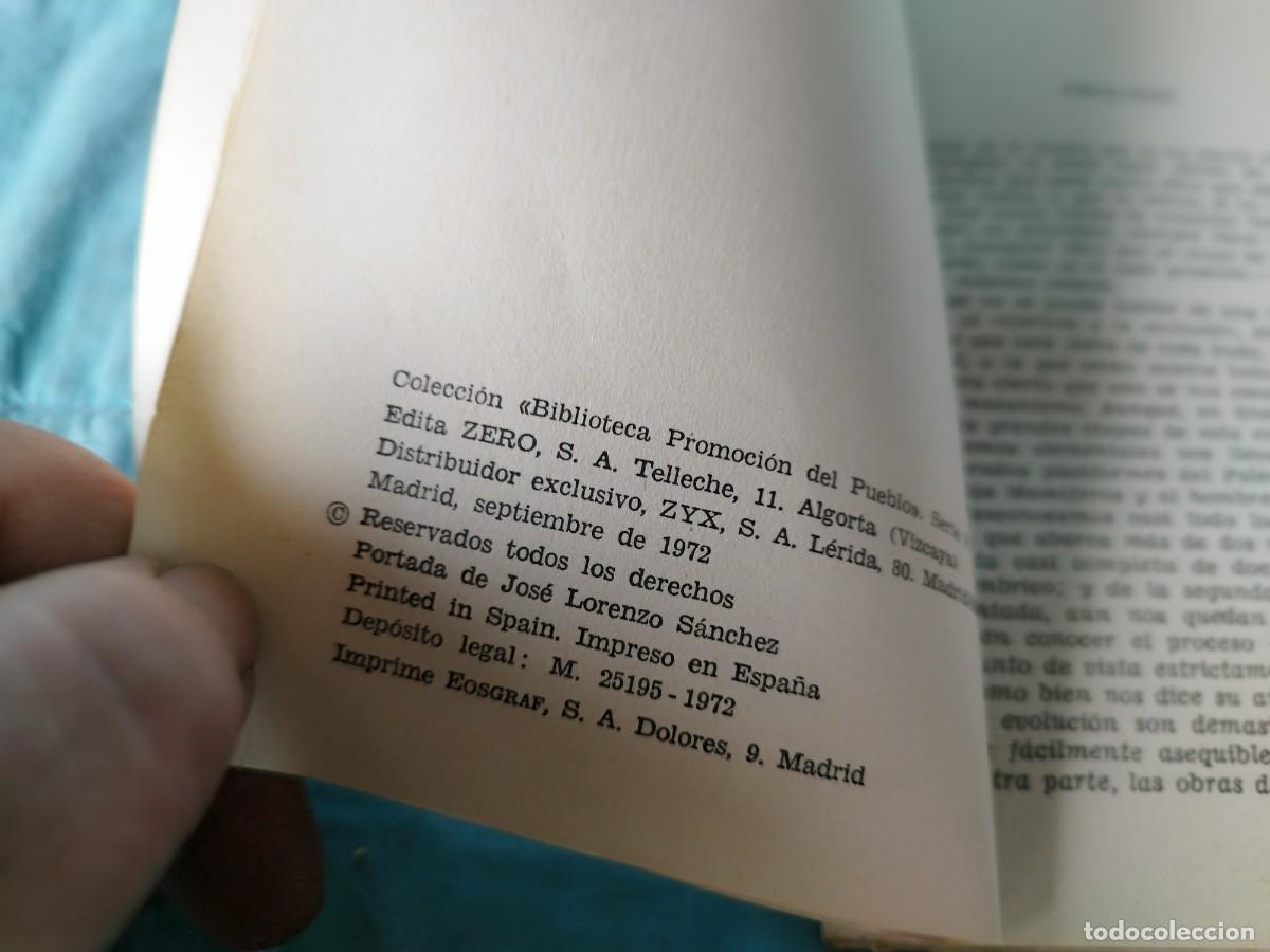 Libros de segunda mano: &iquest;QUE ES LA EVOLUCION? / J.M.BENAVENTE / GARA 53-58 / ZERO - Foto 6