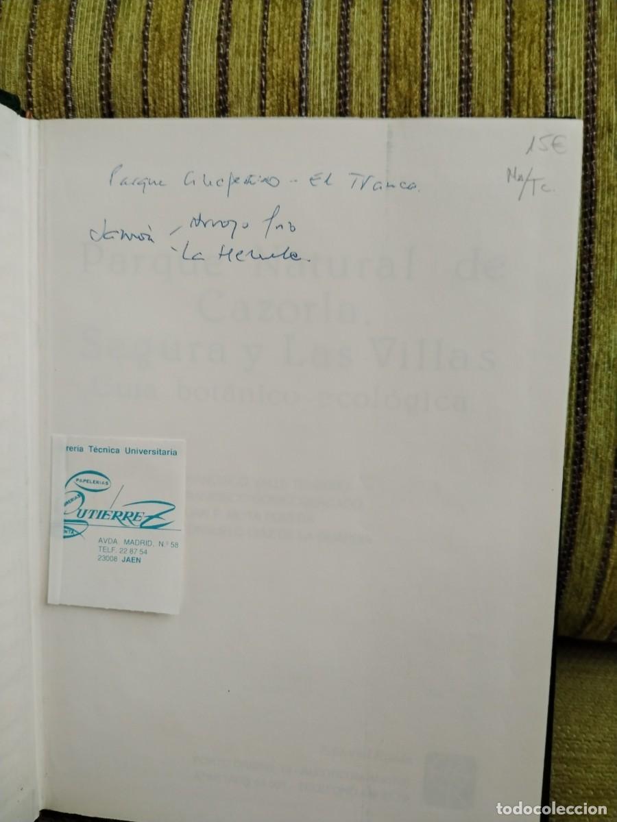 Libros de segunda mano: PARQUE NATURAL DE CAZORLA - Foto 6