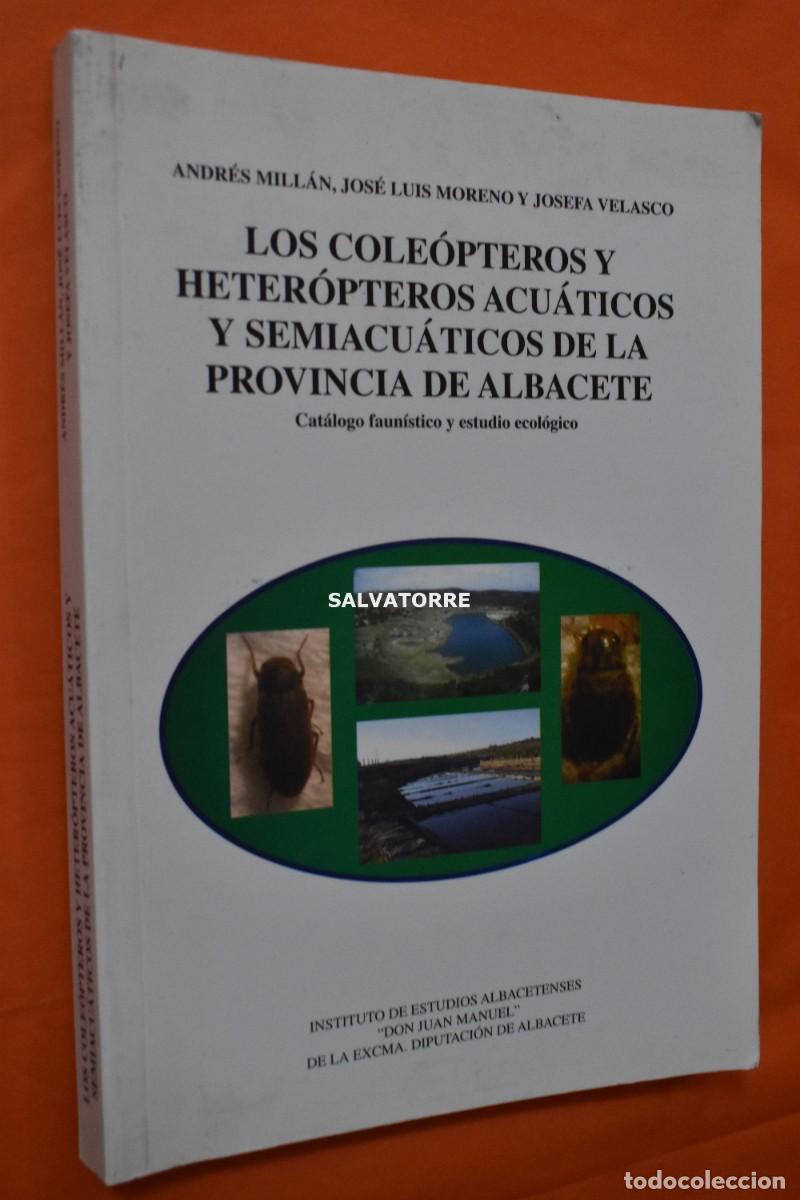 Gebrauchte B&uuml;cher: ANDRES MILLAN.MORENO.VELASCO.COLE&Oacute;PTEROS Y HETER&Oacute;PTEROS PROVINCIA ALBACETE