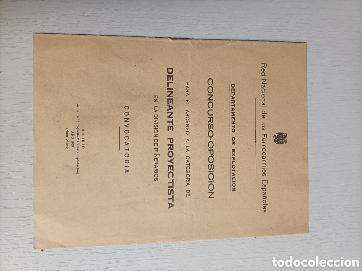Libros de segunda mano de ciencias: Ferrocarriles espa&ntilde;oles concurso oposici&oacute;n . Trenes - Foto 9