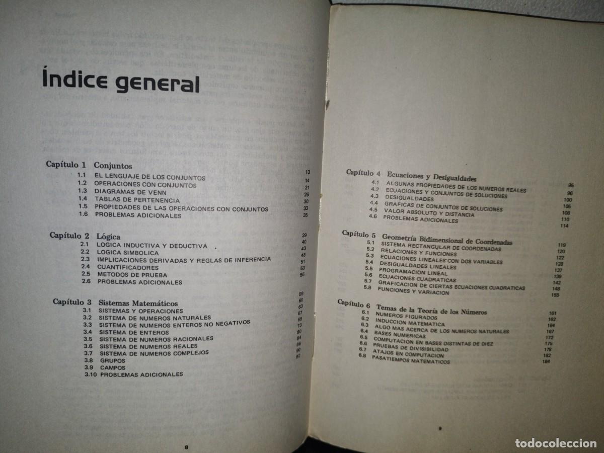 Libros de segunda mano de ciencias: 94- INTRODUCCI&Oacute;N A LAS MATEM&Aacute;TICAS - V. DEAN TURNER - Foto 5
