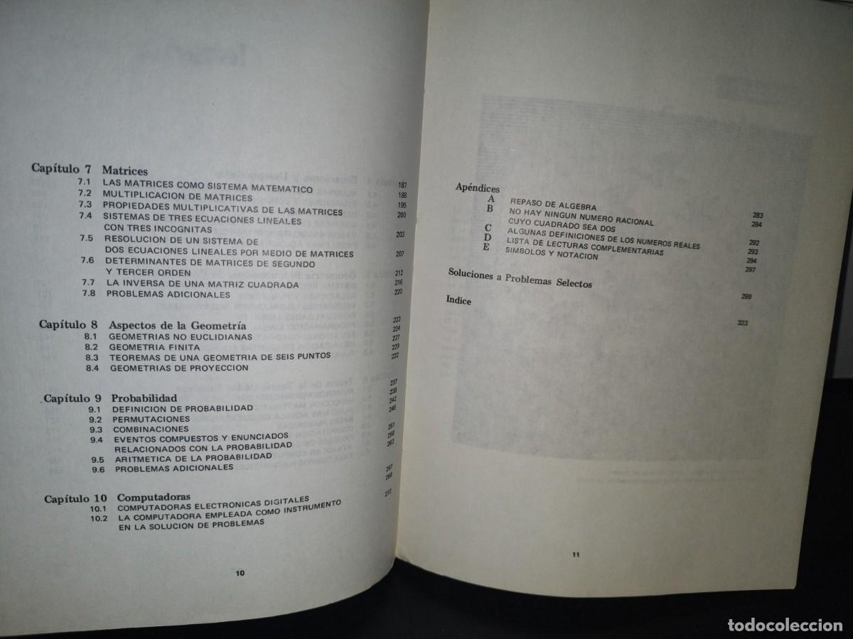 Libros de segunda mano de ciencias: 94- INTRODUCCI&Oacute;N A LAS MATEM&Aacute;TICAS - V. DEAN TURNER - Foto 6