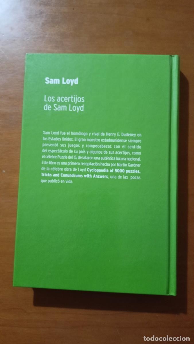 Libros de segunda mano de ciencias: Sam Loyd. Los acertijos de Sam Loyd - Biblioteca Desaf&iacute;os Matem&aacute;ticos - Foto 2