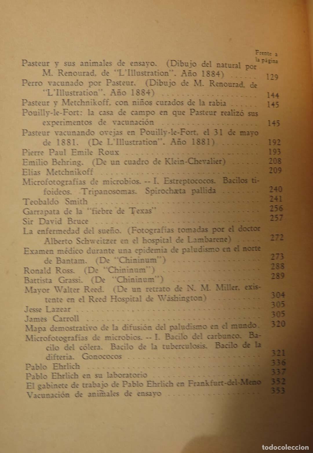 Libros de segunda mano: Los cazadores de Microbios. Paul de Kruif - Foto 3