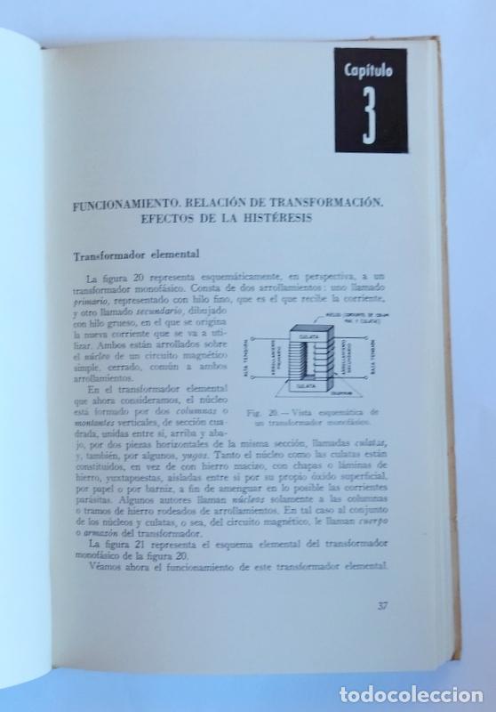 Libros de segunda mano de ciencias: TRANFORMADORES - RAMON VILANOVA BOSQUE - EDICIONES MARCOMBO - Foto 3