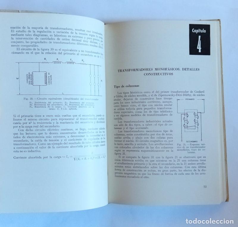 Libros de segunda mano de ciencias: TRANFORMADORES - RAMON VILANOVA BOSQUE - EDICIONES MARCOMBO - Foto 4