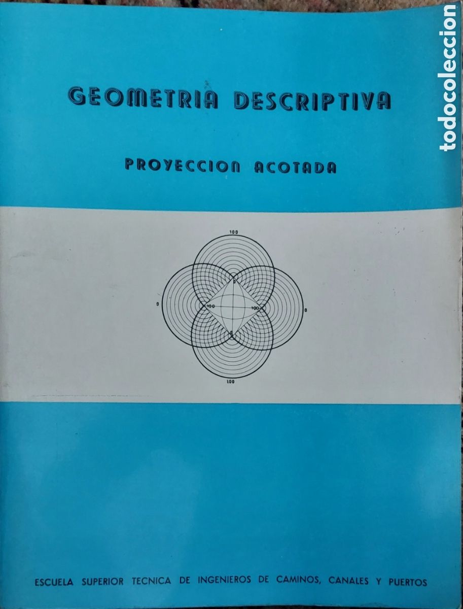 Libros de segunda mano de ciencias: Colecci&oacute;n de los 5 libros GEOMETRIA DESCRIPTIVA Benjam&iacute;n Palencia - Foto 4