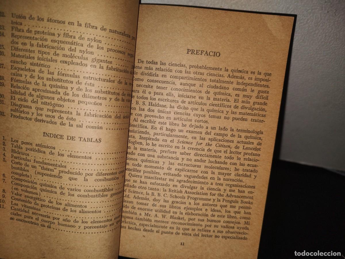Libros de segunda mano de ciencias: 95- LA QU&Iacute;MICA EN EL MUNDO MODERNO - KENNETH HUTTON - Foto 6