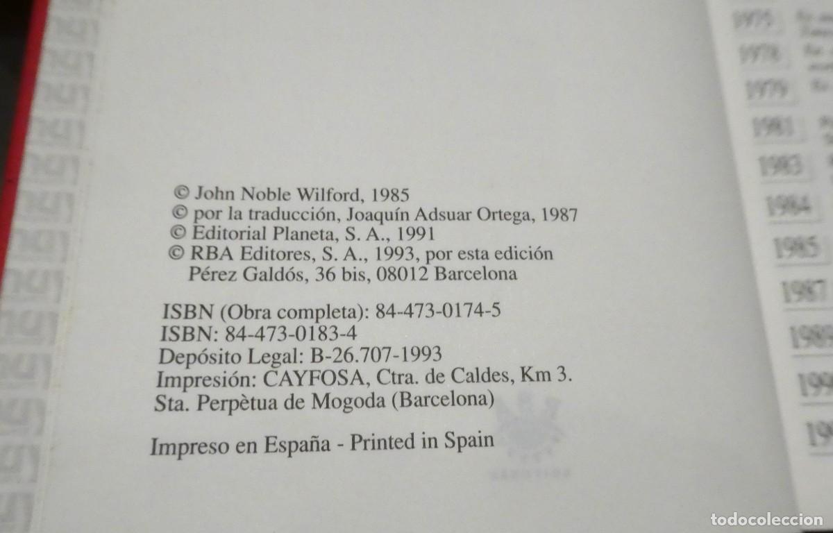 Libros de segunda mano: Libro El Enigma de los Dinosaurios J.N. WILFORD - Foto 2