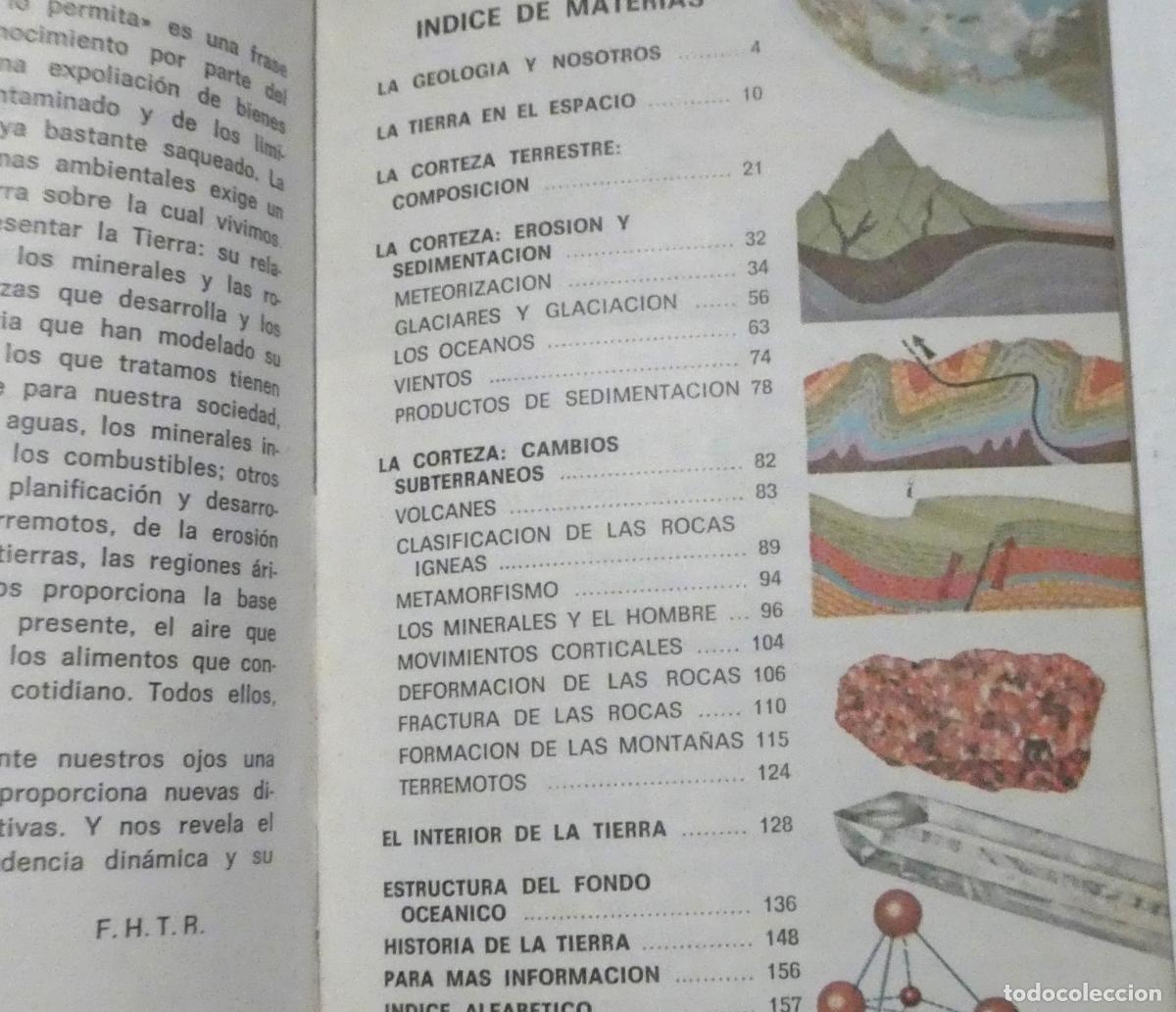 Libros de segunda mano: Geolog&iacute;a. Peque&ntilde;a biblioteca Daimon - Foto 4