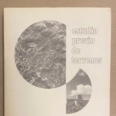 Libros de segunda mano: CORREDOR DE LEVANTE TRAMO: ALPERA - CAUDETE. ESTUDIO PREVIO DE TERRENOS. MOP 1972.