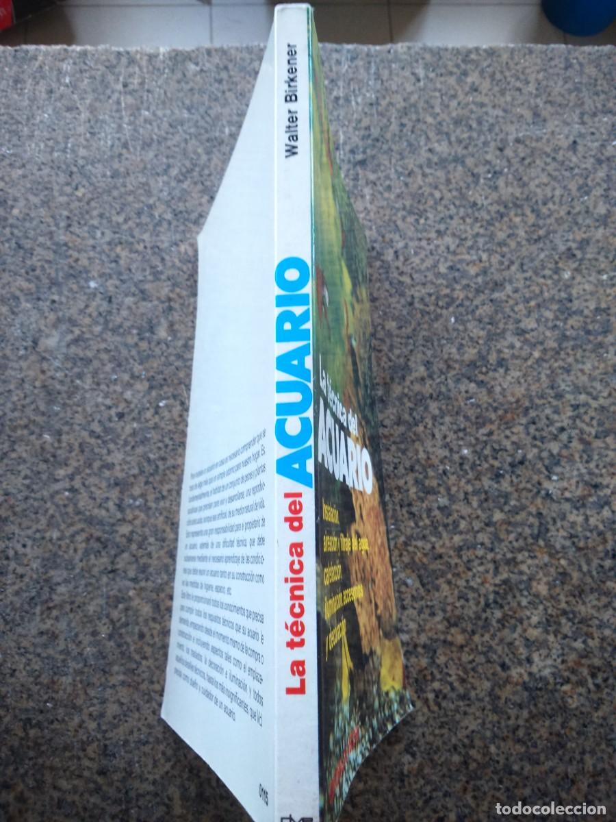 Libros de segunda mano: LA TECNICA DEL ACUARIO -- VECCHI 1981 -- - Foto 2