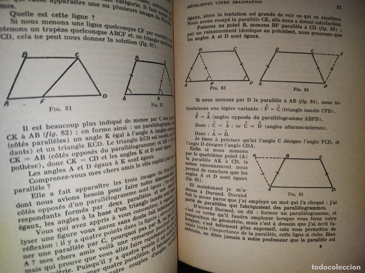 Libros de segunda mano de ciencias: 95- DEVENEZ FORMIDABLES EN MATH - ADRIEN BULLAS - 1961 - Foto 10