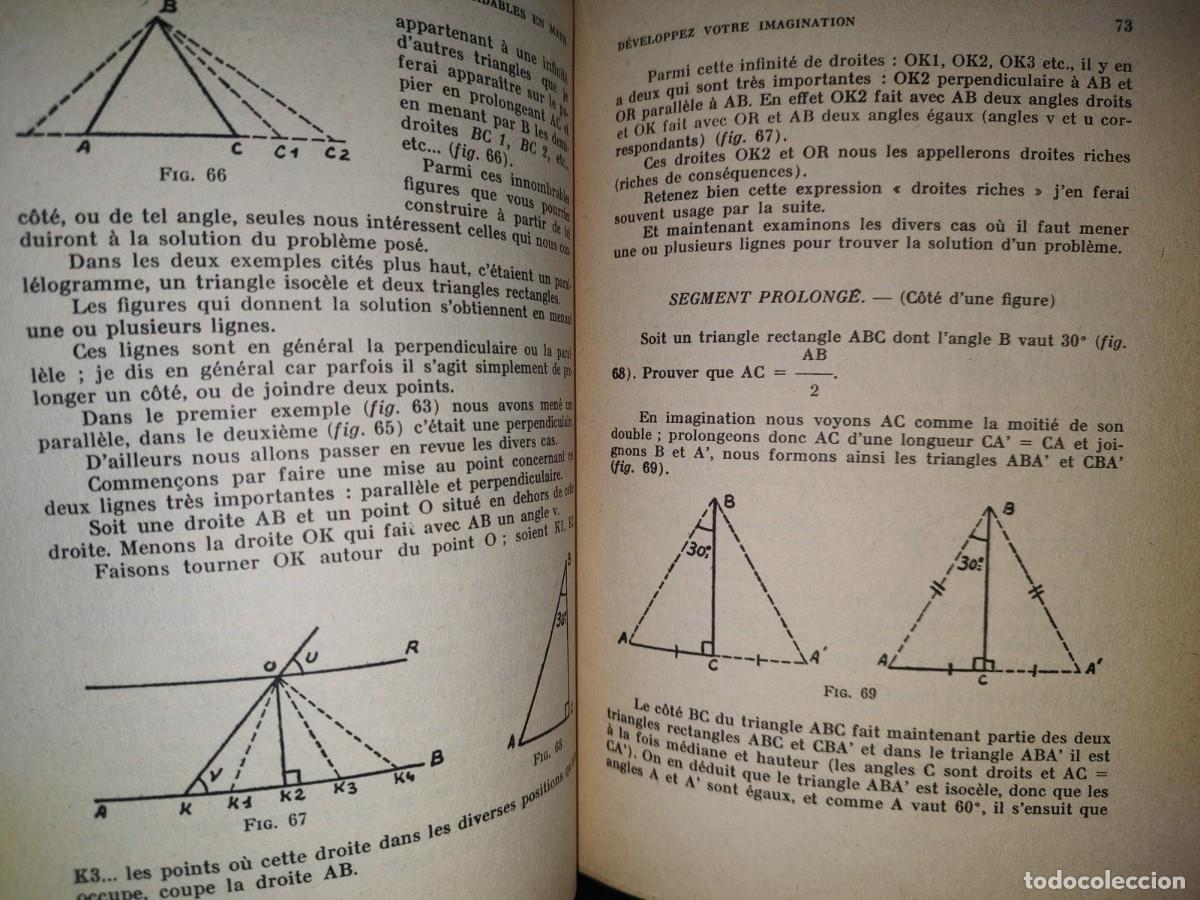 Libros de segunda mano de ciencias: 95- DEVENEZ FORMIDABLES EN MATH - ADRIEN BULLAS - 1961 - Foto 11