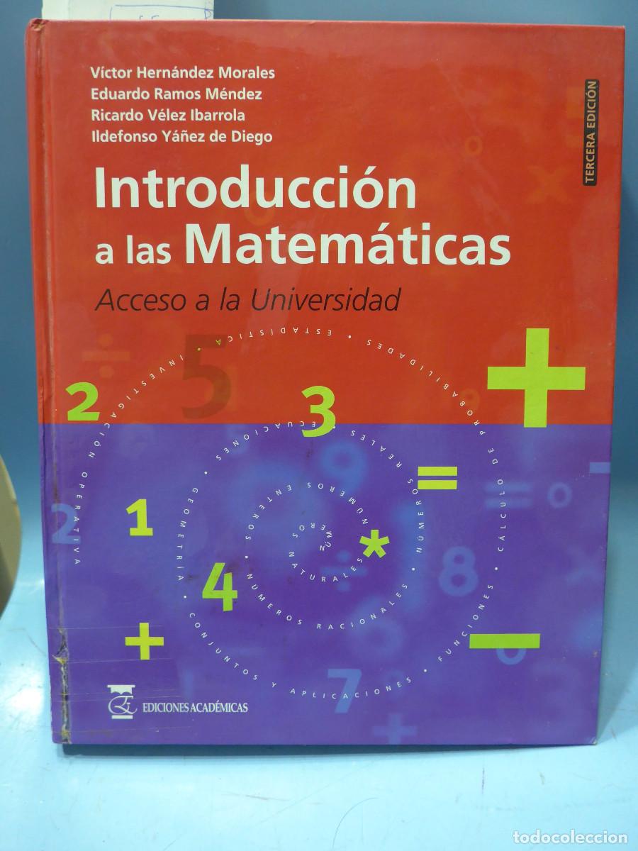 Libros de segunda mano de ciencias: INTRODUCCION A LAS MATEMATICAS - Foto 1