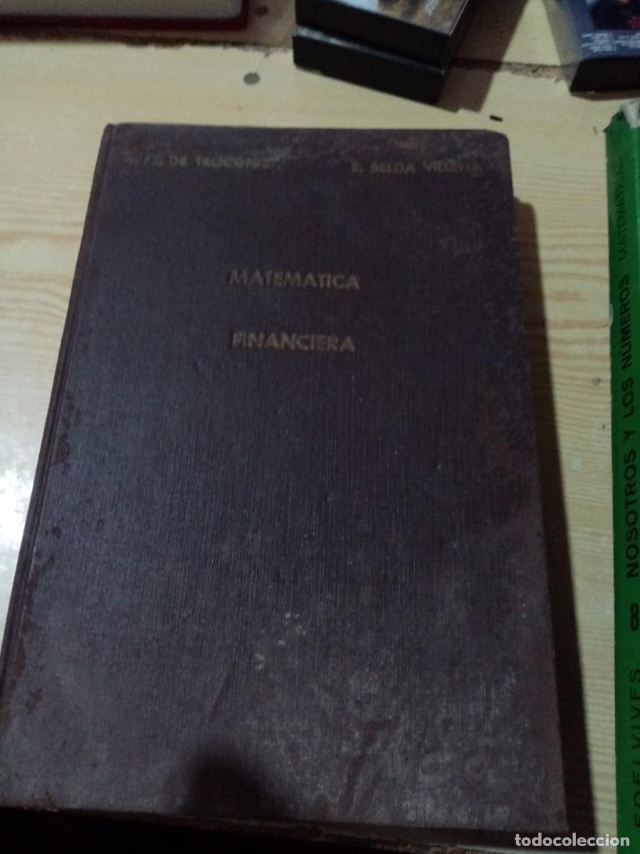 Libros de segunda mano de ciencias: SINTESIS DE MATEMATICA FINANCIERA. EST26B4 - Foto 1