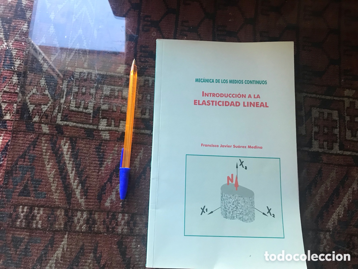 Libros de segunda mano de ciencias: Introducci&oacute;n a la elasticidad lineal. Francisco Javier Su&aacute;rez Medina - Foto 1