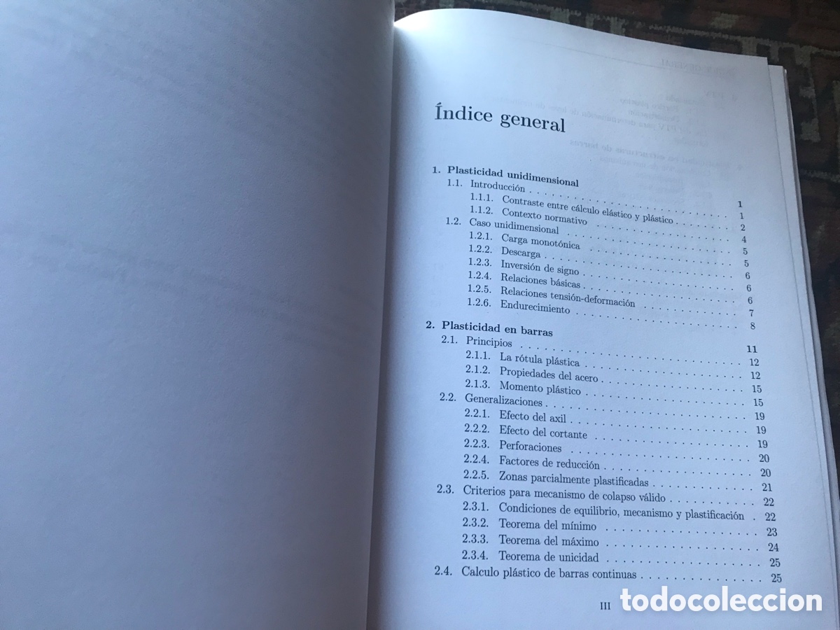 Libros de segunda mano de ciencias: C&aacute;lculo pl&aacute;stico de estructuras de barras: teor&iacute;a. Guillermo Rus Carlborg - Foto 3