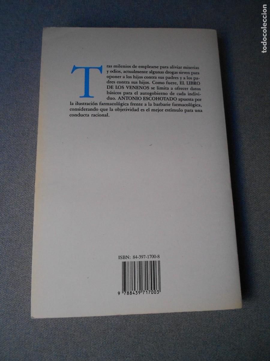 Libros de segunda mano: EL LIBRO DE LOS VENENOS - Foto 6
