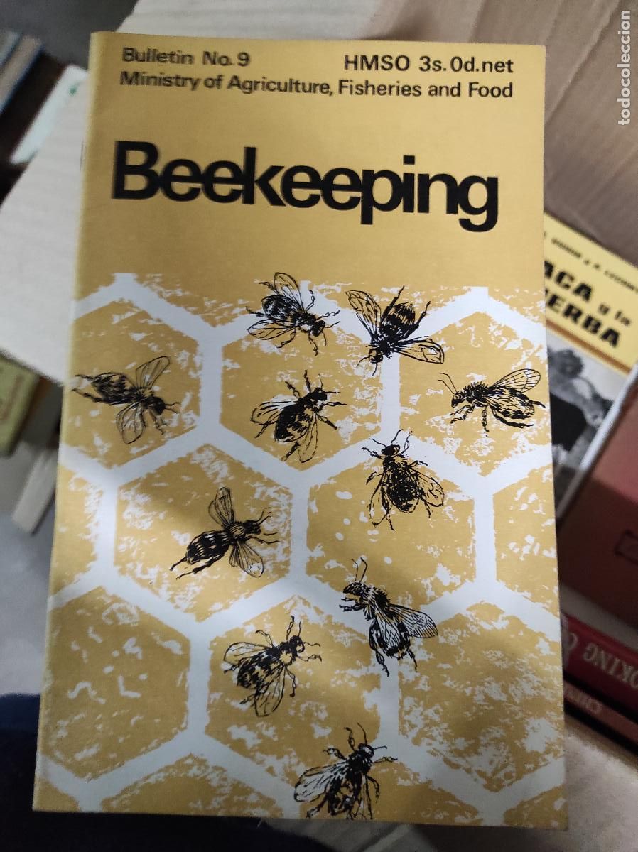 Libros de segunda mano: Bee-Keeping. Bulletin No. 9 C G Butler (Ministry of Agriculture and Fisheries) - Abejas apicultura