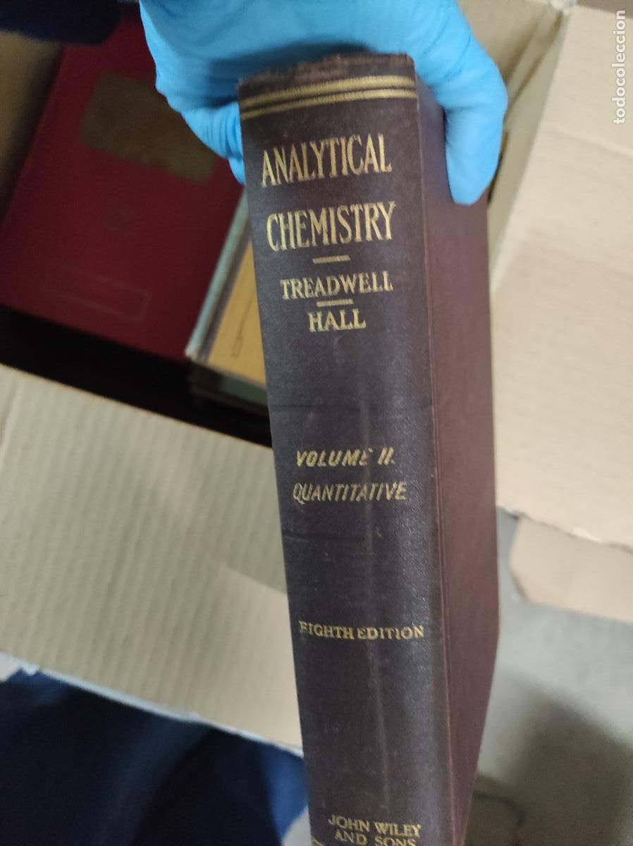 Libros de segunda mano de ciencias: Analytical Chemistry (Volume 2) Hall, W T. - Foto 1