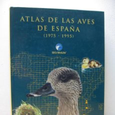 Libros de segunda mano: ATLAS DE LAS AVES DE ESPAÑA (1975-1995). SEO/BIRDLIFE. LYNX EDICIONS. 1997