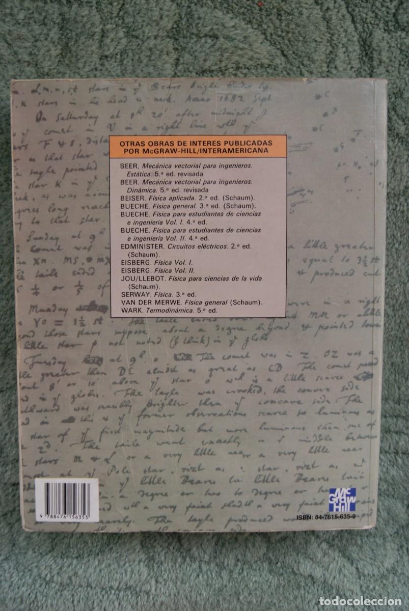 Libros de segunda mano de ciencias: F&iacute;sica Cl&aacute;sica y Moderna - Ed. McGraw Hill - Foto 3