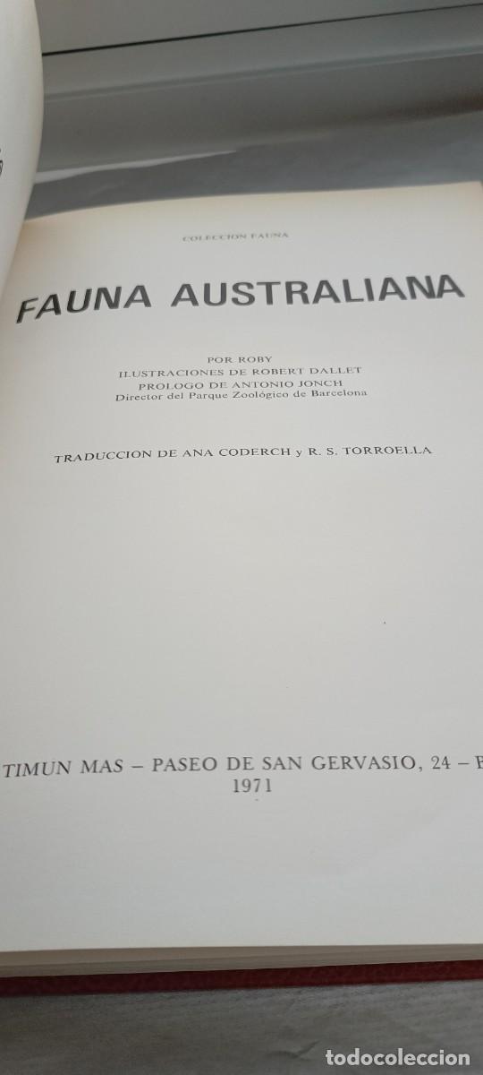 Libros de segunda mano: Fauna Asiatica - Australiana - Europea - Timun Mas - Foto 7